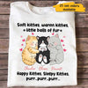 T-shirts Soft Kitty Warm Kitty Cute Kitty Personalized Shirt Classic Tee / S / White