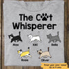 The Cat Whisperer Personalized Cat Shirt