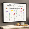 We Would Pick You Grandma Mother‘s Day Gift Personalized Poster
