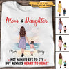 Mom & Daughter Son Always Heart To Heart Personalized Shirt