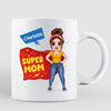 Super Mom Grandma Doll Personalized Mug