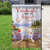 Beautiful Cardinals Appear Angels Are Near Memorial Personalized Garden Flag