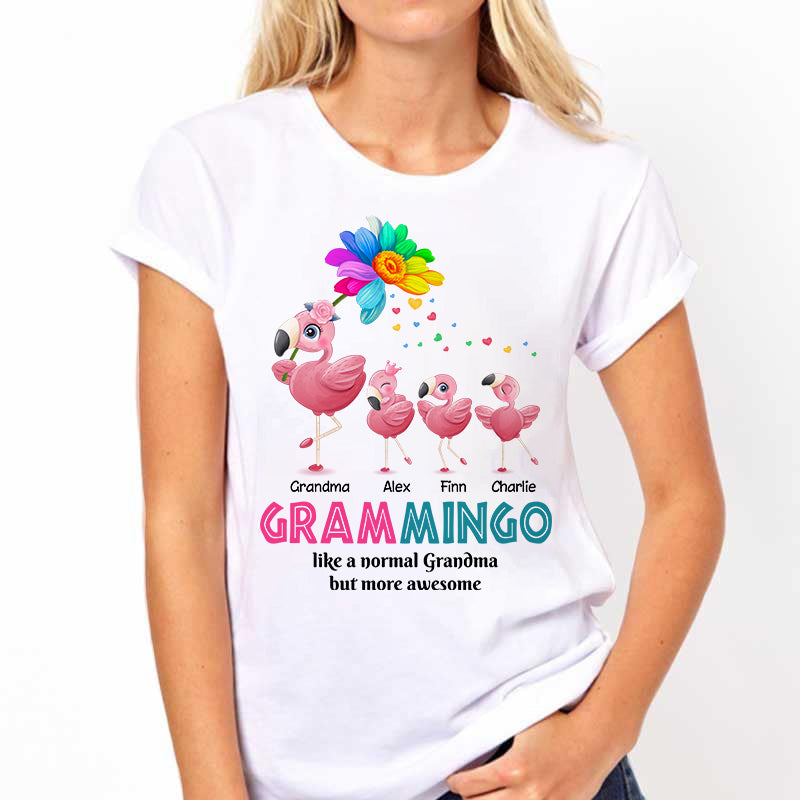 Grammingo Grandma More Awesome Personalized Shirt