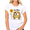 Sunflower Truck Cat Mom Personalized Shirt